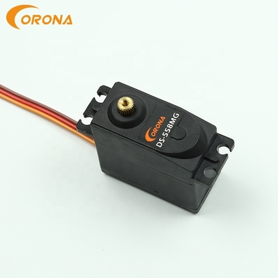 10kg Cm Standard Servo Motor Controller Radio Robotic Metal Gear Servo Corona DS558MG