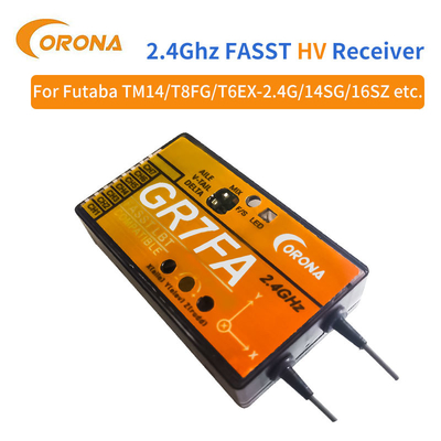 Gyro Futaba 2.4 Ghz Fasst Receiver 7ch Rc Radio Futaba Fasst Compatible GR7FA